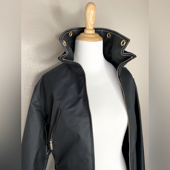 Escada jacket, never worn, black with gold details, super stylish! - Picture 1 of 11